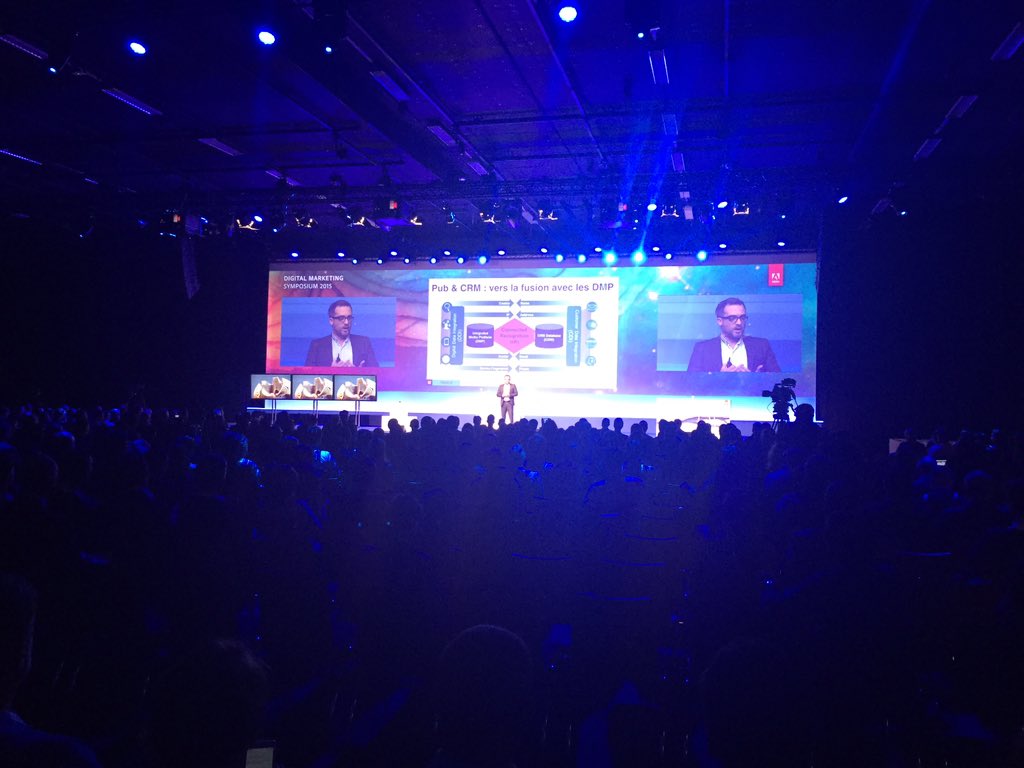 Impressive turn out and show at #AdobeSymp in Paris.