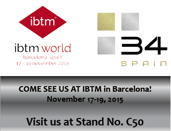 Plus34spain's tweet photo. Come see us at @ibtmworld in Barcelona! Stop by stand No. C50. https://t.co/rWOz3U9q0Z