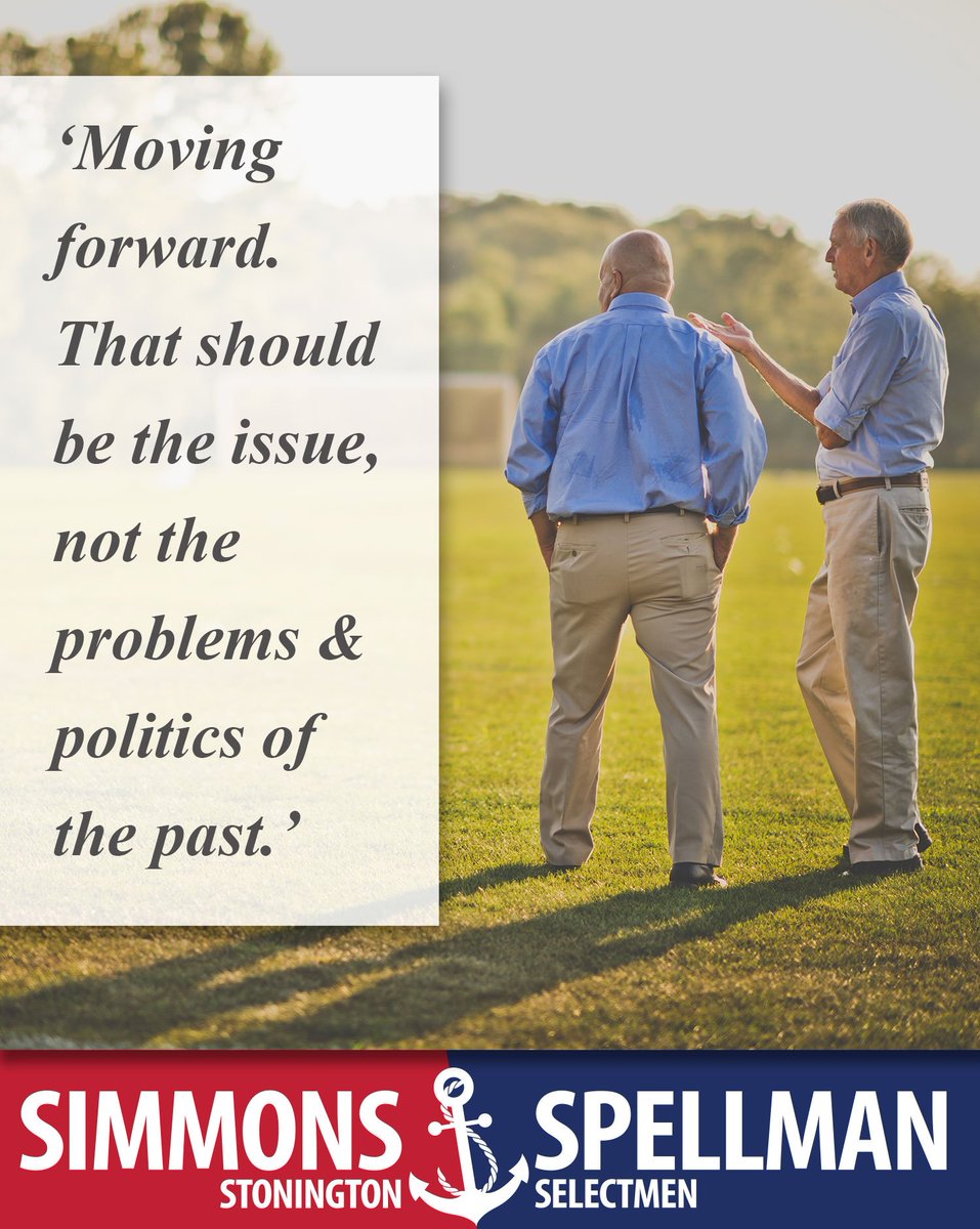 StoningtonFirst's tweet photo. Progress, integrity, and transparency. Vote #StoningtonFirst https://t.co/Rku3iukXAK