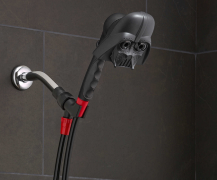 MyLittleGadget's tweet photo. Introducing to the Darth Vader Shower head! https://t.co/qIPq34qVk7 #starwars #showerhead #amazig #cool https://t.co/VpgxSwonrO