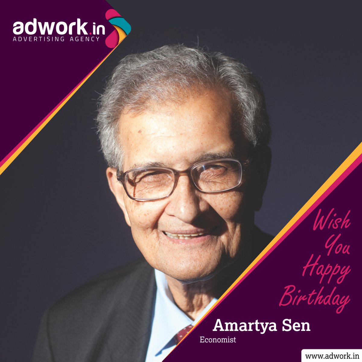 Wish you happy birthday Amartya Sen,  Visit on 