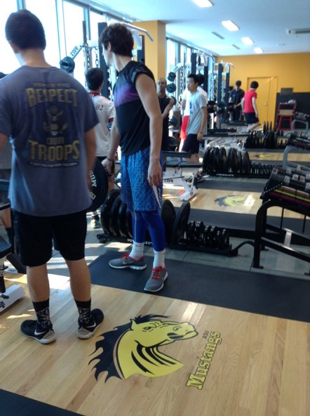 HS_ASIJ's tweet photo. @HS_ASIJ strength training: students work together on reaching their goals https://t.co/yfqzsFEwL6