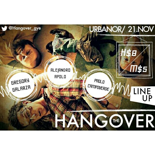 LoveParade_Ec's tweet photo. 🚀 #TheHangover 🚀
Fecha: Sábado 21 Nov
Lugar: @Urbanor
COVER:[H$8 / M $5]
Más información: @Hangover_gye https://t.co/Wpue2qq7r5