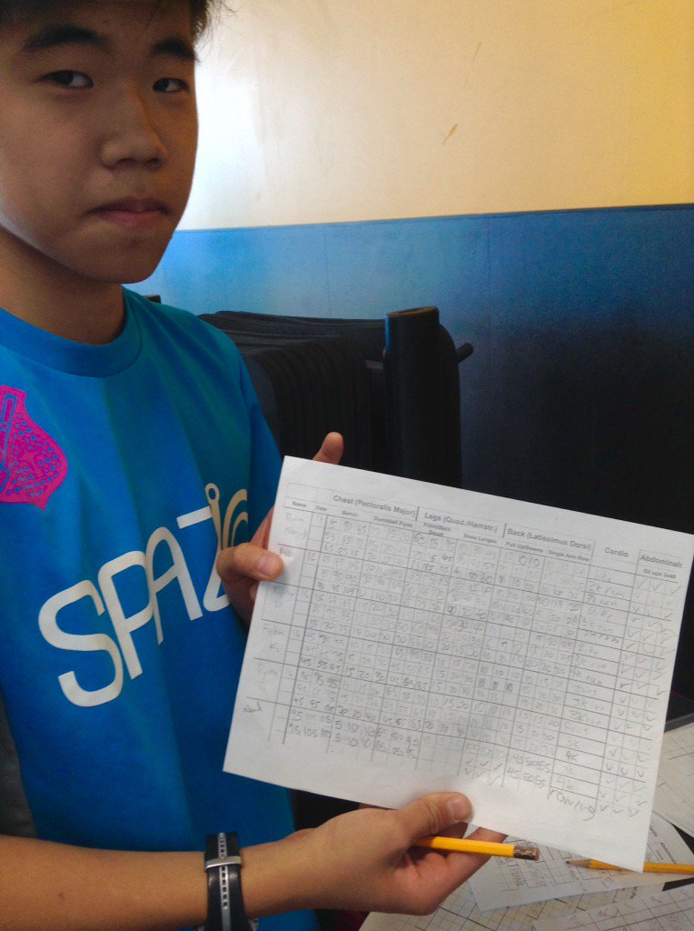 HS_ASIJ's tweet photo. @HS_ASIJ PE10 students gather data--from heart rates to repetitions--so they can track their fitness levels. https://t.co/ceUrWLiw0c