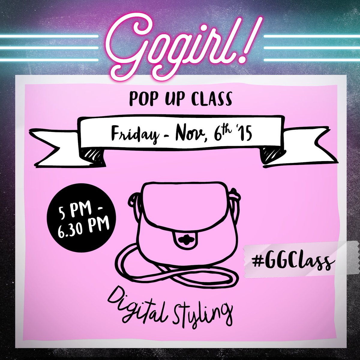 Digital Styling with Mbak Githa Moran, Jumat 6 Nov, 5pm, Class Fee: Rp 100.000/ person,