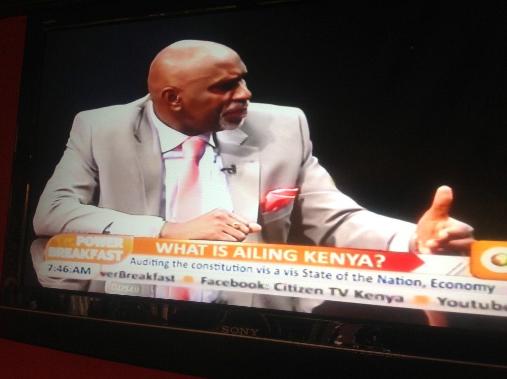 CICKenya's tweet photo. Mr. Nyachae on Citizen tv #stateofthenation&amp;constitutionalism https://t.co/b204U6gPjF