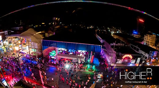 Higherphuket's tweet photo. Amazing view from Higher Restaurant - high above Bangla Road, Patong, Phuket. #phuket #thailand #patong #traveltips https://t.co/pq5Bo2dvl7