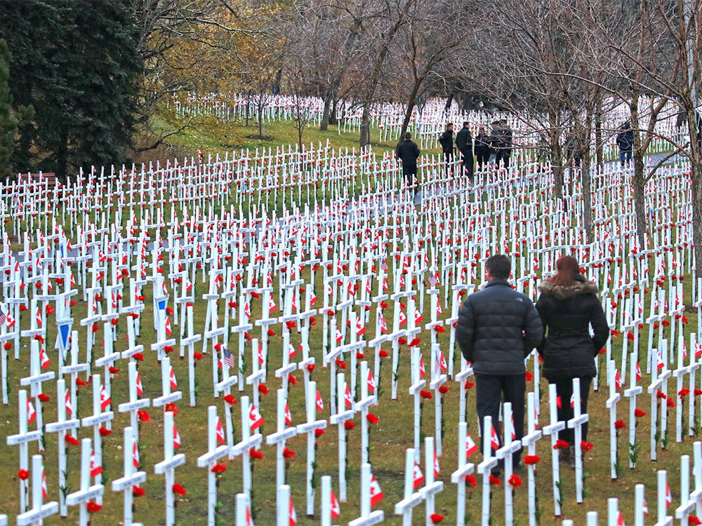 calgaryherald's tweet photo. Five things to know about the Field of Crosses https://t.co/1WhDmkjQBC #yyc https://t.co/fhh9dKll3n