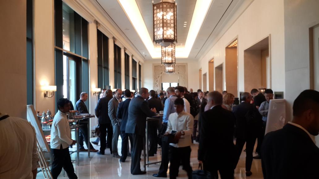ThurayaTelecom's tweet photo. It's a full house! #Thuraya #PDF2015 https://t.co/usqWmiKqBL