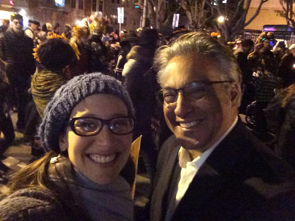 Dia de los muertos at the Mission! #YesOnF #YesOnI #vote123sf #RossMySheriff <a href="/Ross_Mirkarimi/">Ross Mirkarimi</a>