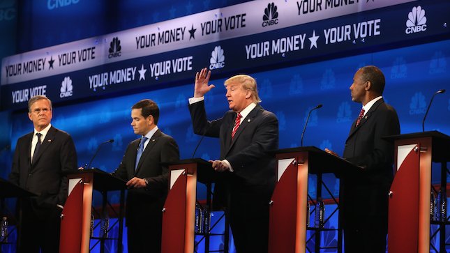 thehill's tweet image. Obama mocks GOP hopefuls for CNBC turmoil: hill.cm/eDYFdH8