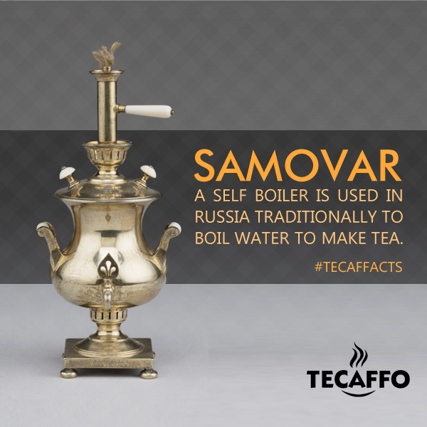 TeCaffo's tweet photo. Dress-up your tea in Samovar - a highly decorated tea urn used in Russia. 
#tecaffacts #tea #decorate https://t.co/OaCtmbofyp