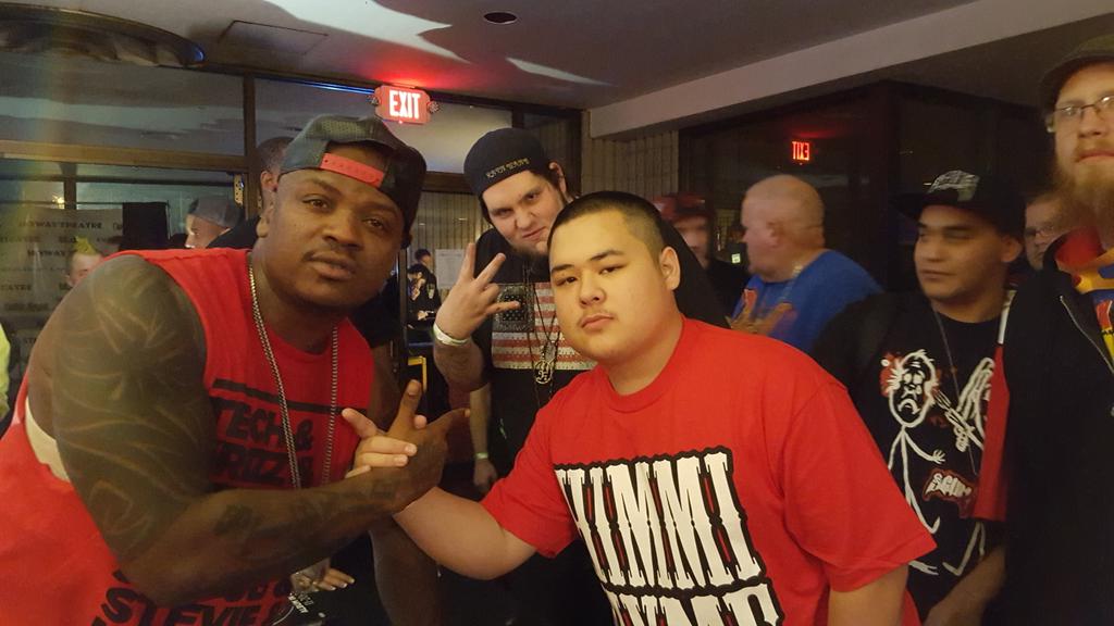 ChinkyEyePro's tweet photo. @StevieStone09 &amp; Myself! #HimmiHyme #MajorFlowEnt #StrangeMusic https://t.co/1mbRO1EYa8