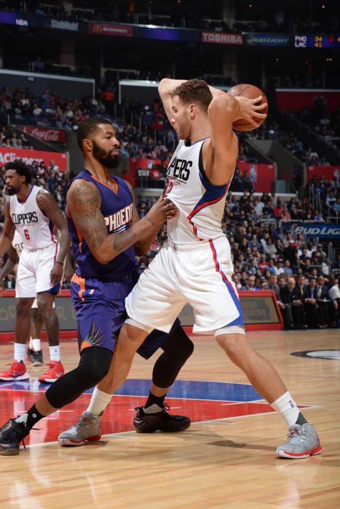 NBA's tweet photo. Final: 102-96: @LAClippers over @Suns to move to 4-0 &amp; set up a battle of the unbeaten in Oakland Wednesday night. https://t.co/sLGPMx43GR