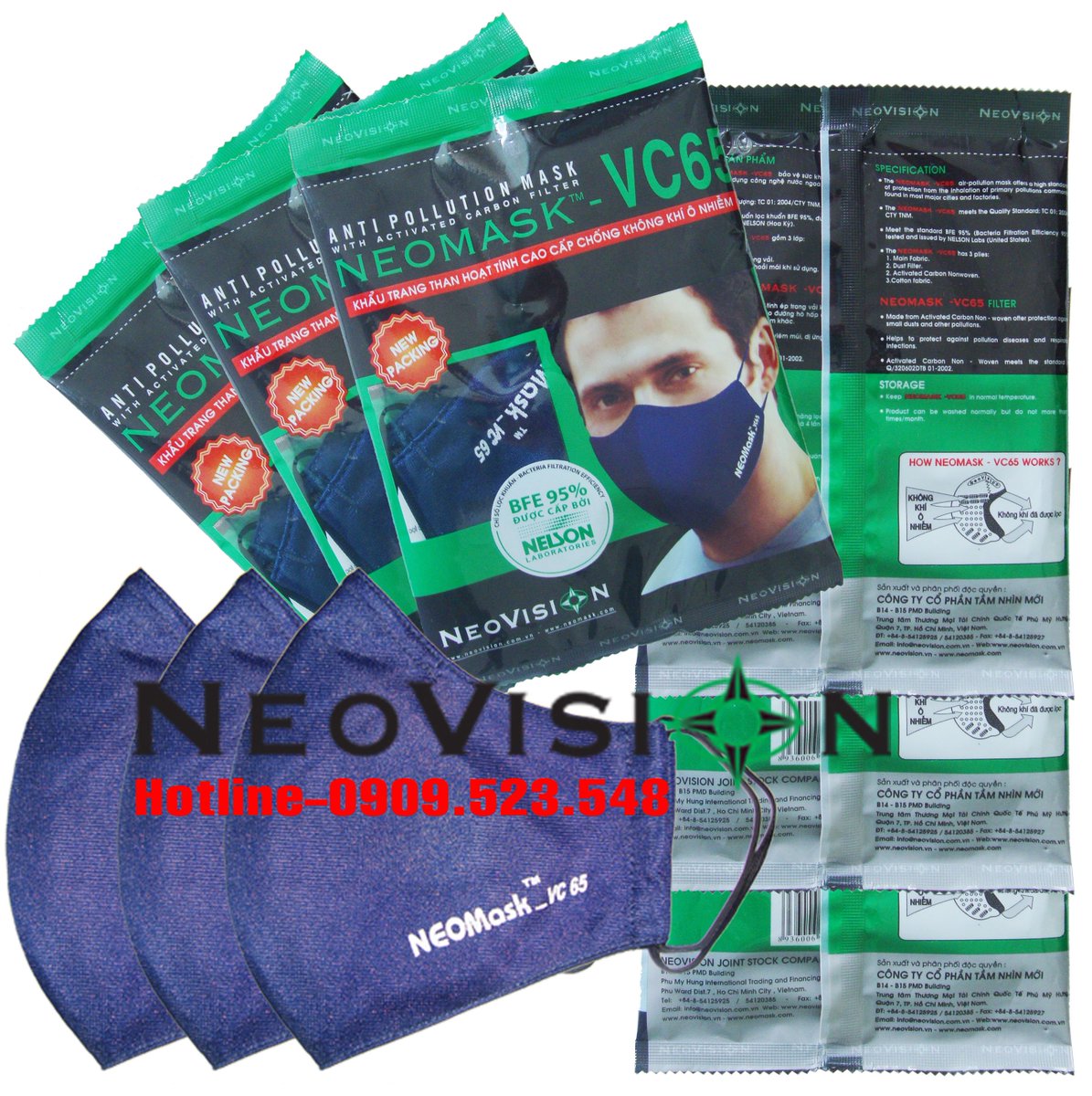 khautrangthan's tweet photo. KHẨU TRANG NEOMASK VC65 - Hot:0909.523.548
#khautrangneovision #khautrangvc65 #neomaskvc65 #khautrangthanhoattinh https://t.co/ogpahFInQx