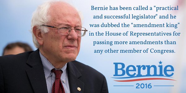PoliticalAnt's tweet image. This article provides proof of what is claimed in this meme: alternet.org/election-2016/… #Bernie2016 #AmendmentKing