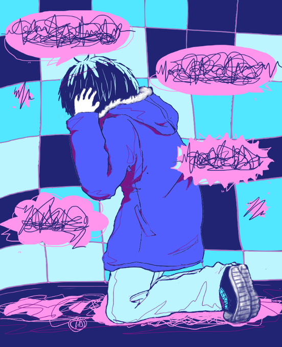 耳を塞ぐのtwitterイラスト検索結果