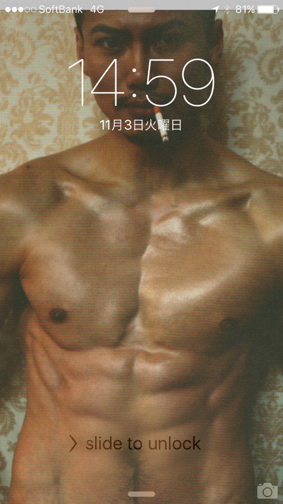Tom Constantine トム コンスタンタイン Iphone Lock Screen Is Currently Hiroaki Iwanaga Future Husband He Will Be Mine Oh Yes He Will Be Mine 未来の旦那 T Co Obsutfsfej