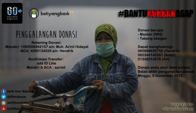 EHmakassar's tweet photo. Buat yg ingin berdonasi di luar #RunForHaze jg bs koq. Kami msh membuka rekening donasi utk #BantuKorbanAsap. :) https://t.co/FS1h4kinBr