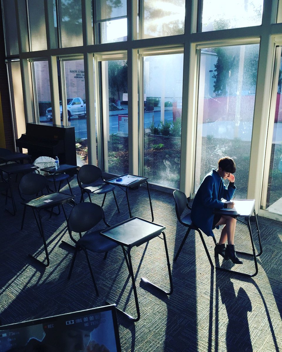 _loridorfman_'s tweet photo. #onset with #antecheng. #losangeles #indiefilm. https://t.co/C95LJRuAaG