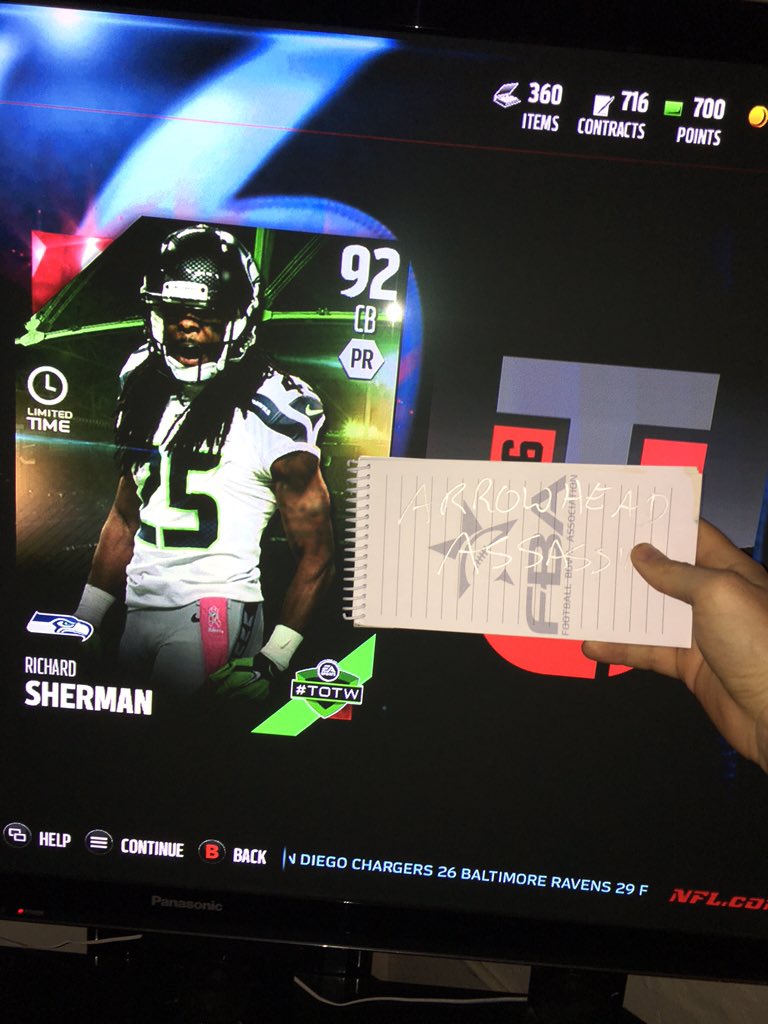 MUTK1NG12's tweet photo. @cougarob3 I'm arrowheadassassin. Just pulled this https://t.co/LwokZndUaN