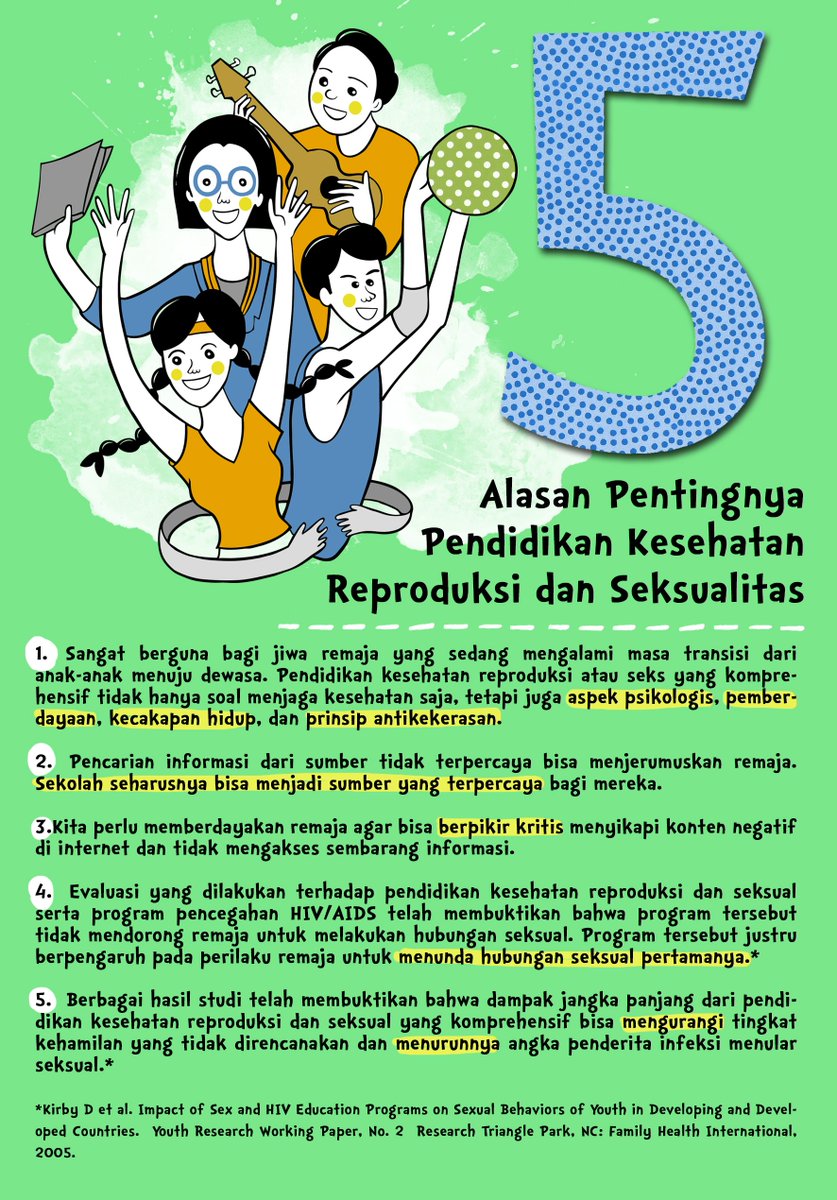 _bedaitubiasa's tweet photo. Apasih pentingnya pendidikan kesehtan reproduksi diajarkan di sekolah? Ini dia alasannya #LindungiKami | @MK_RI https://t.co/BLjPJqGku8