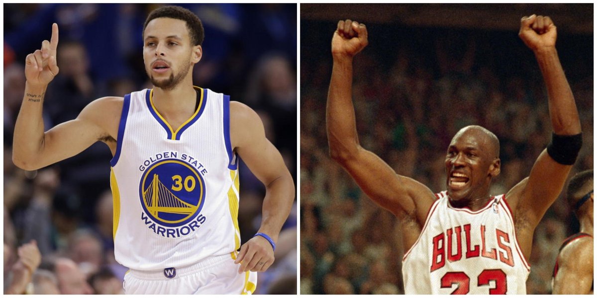 SportsCenter's tweet photo. Steph Curry: 148 Pts through 1st 4 games, the best start since Michael Jordan scored 156 in 1991-92 season. https://t.co/UmTnKp5sRB