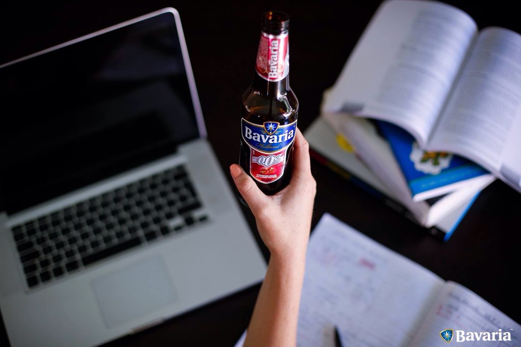 Bavaria_ZA's tweet photo. 0.0% Study break.  100% Focused.  #StayRefreshed https://t.co/y5zDnr4tJb