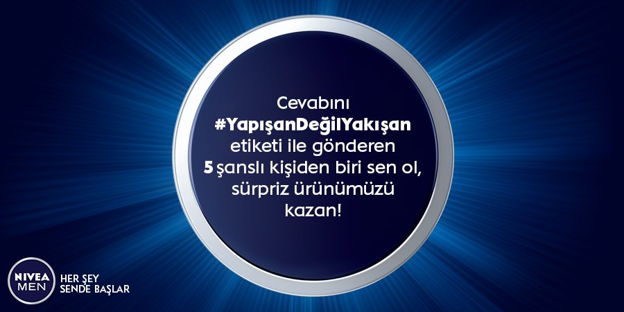 NIVEAMENTurkiye's tweet photo. #YapışanDeğilYakışan dediğimizde aklına ilk olarak hangi NIVEA MEN ürünü geliyor? Dikkat! Ödülümüz cevapta gizli. https://t.co/pBir94rn18