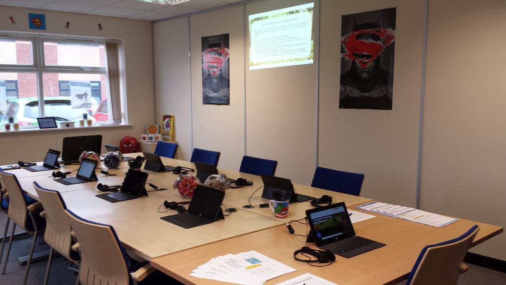 Alliedlnd's tweet photo. Great first day yesterday #elearningweek all set for day 2 😊 https://t.co/gtRJFGnATX