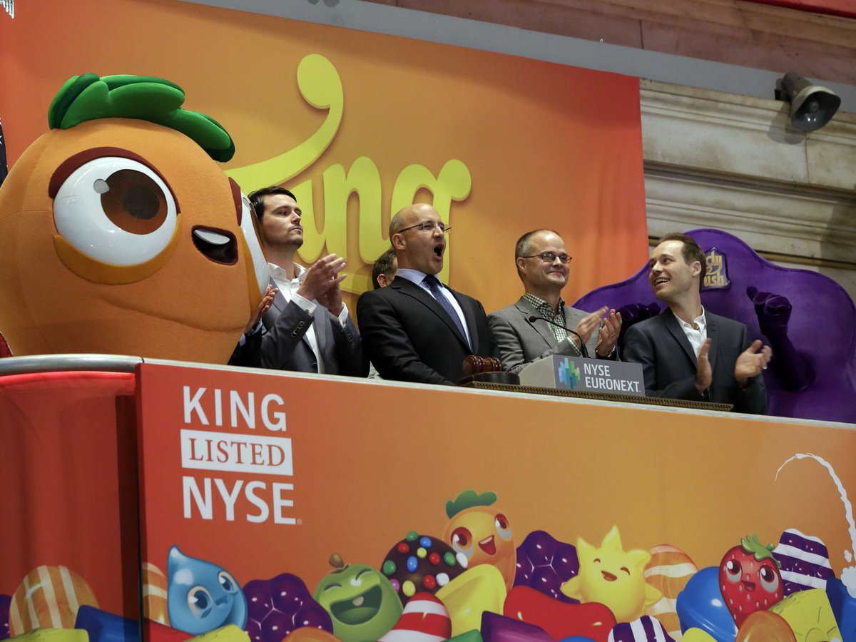 Activision Blizzard to buy King for $5.9 billion goo.gl/o1G6lT