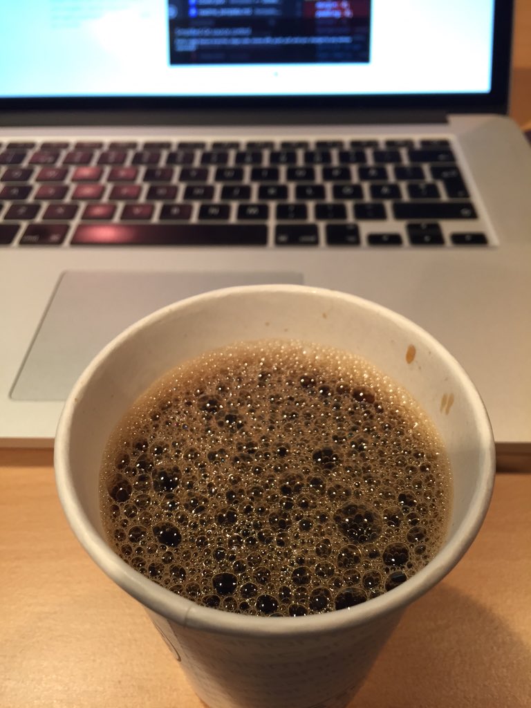 tryggveblom's tweet photo. Hoppas @kaffesnack kommer till #oredev i år så vi får lite riktigt kaffe på konferensen https://t.co/aVFspMS0Oc