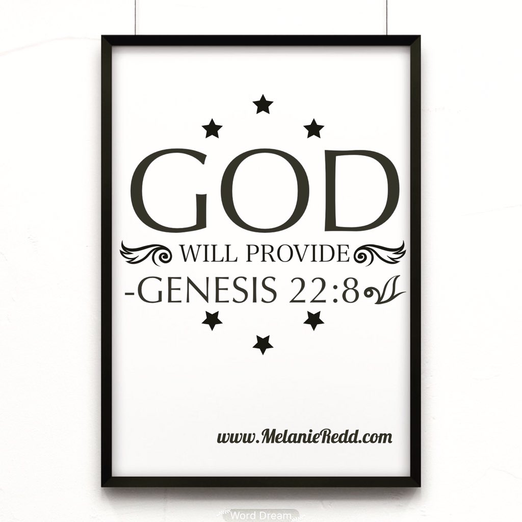 MelanieRedd's tweet photo. "God will proved for Himself the lamb..." Gen.22:8
#hope #melanieredd #ministryofhope https://t.co/U2Ihc4A74k