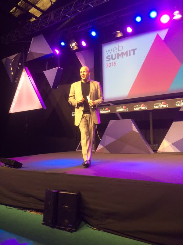 websummitlive's tweet photo. .@kloecole just broke the internet again! #websummit. https://t.co/JUX1QWiEJh https://t.co/KK0pE1sEVU