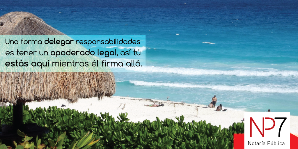 Notaria7Cancun's tweet photo. Delegar es dejar que otros firmen por ti, para eso necesitas nombrar a un #ApoderadoLegal. ¡Contáctanos! https://t.co/7onsluhSu8