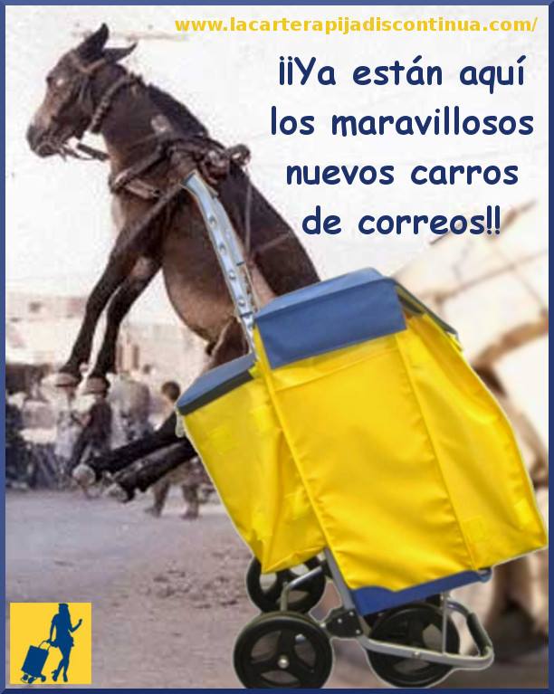 correosenlucha's tweet photo. Si dicen q es el apocalipsis del correo por qué hacen el carro + grande?(Del libro: Grandes incógnitas d ayer y hoy) https://t.co/IbmzbkZ1lU