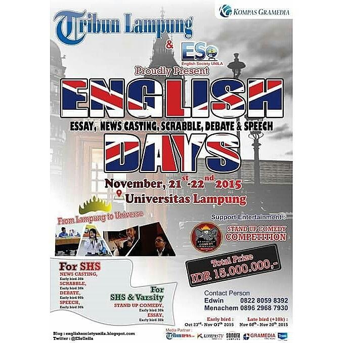 <a href="/SmansaBDL/">SMAN1 BANDAR LAMPUNG</a> <a href="/SMAFransiba/">SMA Fransiskus BDL</a> <a href="/ECCsmansa/">ENGLISH CLUB SMANSA</a> <a href="/Smansa_Metro/">SMA Negeri 1 Metro</a> <a href="/smandakotabumi/">SMAN 2 Kotabumi</a> <a href="/ECC_smansa2015/">EC Competition 2015</a> <a href="/smansa363/">SMA N 1 Pringsewu</a> <a href="/IRSAD_SmandaKTB/">I R S A D</a>