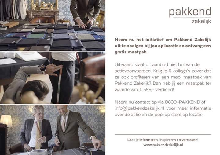 SJBNcongres's tweet image. Uniek aanbod: Haal jij na jouw bezoek aan ons congres @Pakkend naar kantoor? Dan kun je zelf een maatpak verdienen!
