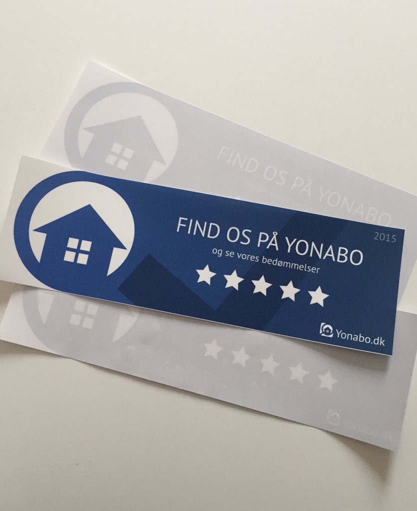 Yonabodk's tweet photo. 3 stk.tillidsmærker er nu sendt afsted. Kig efter det hos den lokale #ejendomsmægler #yonabomærke #boligmarkedet https://t.co/iL0sPbIXi7