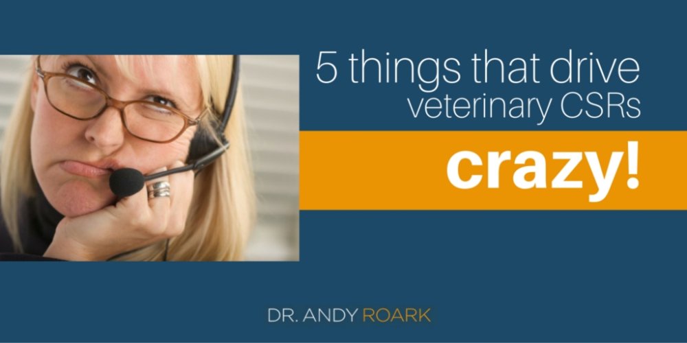 DrAndyRoark's tweet photo. Are you driving #veterinary CSRs crazy? 
Dr. @MarkOlcott investigates> https://t.co/O2g9aY0XYK #vetlife https://t.co/whs2KWfDkB