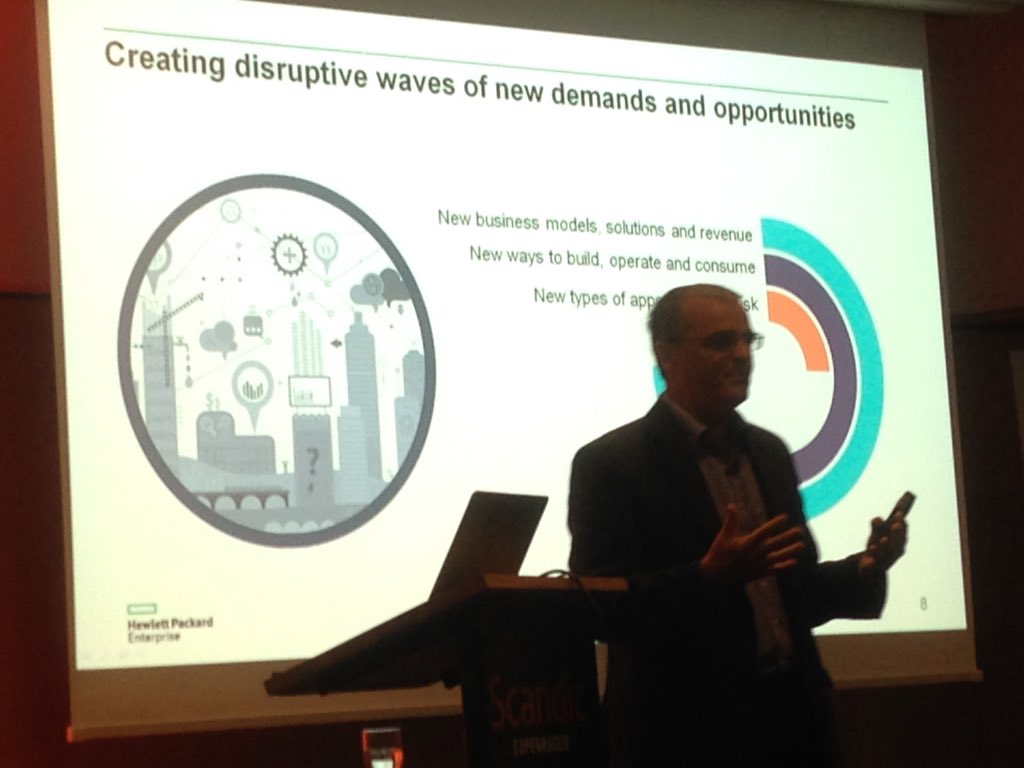 Pd5445Philip's tweet photo. Lucio Furlani @HPE_Cloud shares the vision on business innovation @ProgressSW Exchange in #Copenhagen https://t.co/DBDVXVkeyy