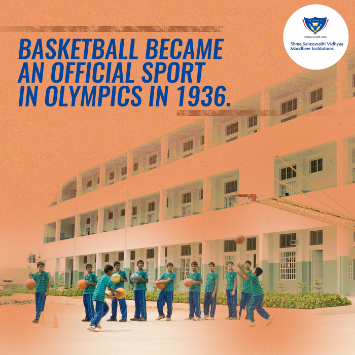 SSVMintitutions's tweet photo. #Basketball was recognised as an official sport for the first time, in #1936 #Olympics

https://t.co/pLihjBuvHX https://t.co/yC7OtY8BVN