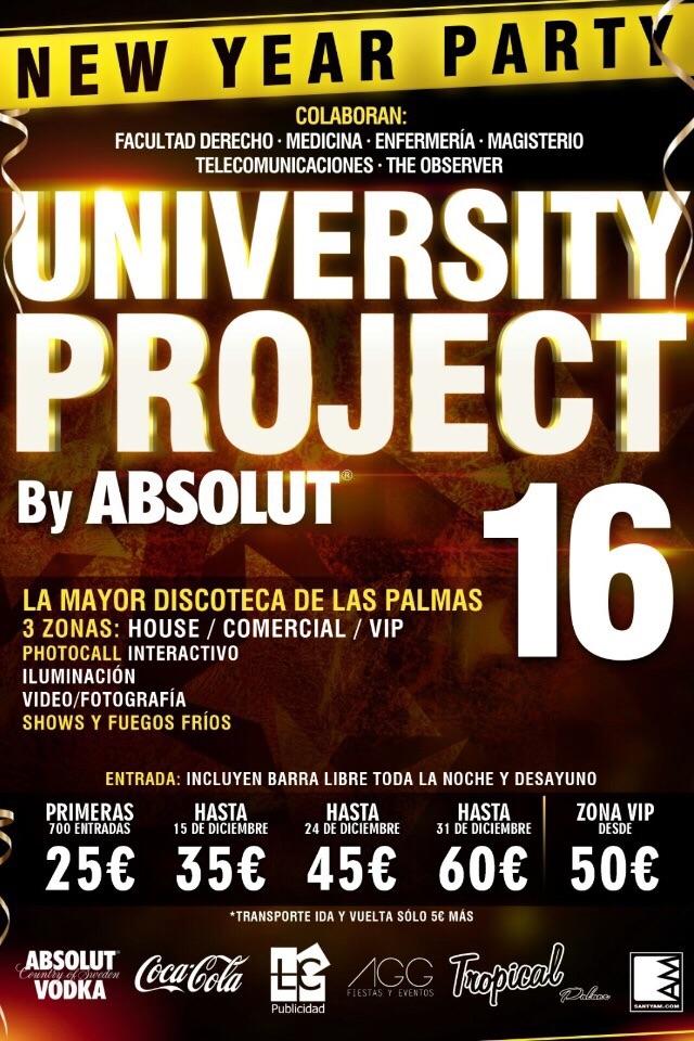 FindeAnoLP's tweet image. Las entradas a 25€ para el fiestón de Fin de Año saldrán el Viernes y se agotarán en horas... Interesados privado.