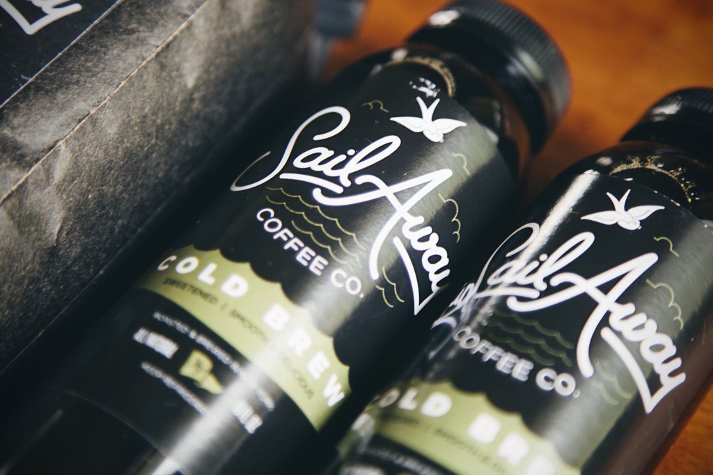 Sail Away Cold Brew is bottled up and will soon be available all throughout Long Island! Please RT! #coldbrewcoffee