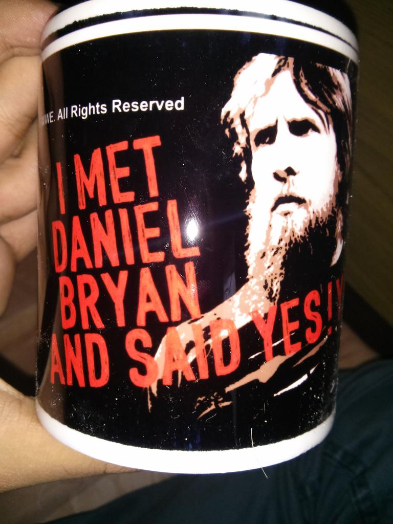 HMunjal's tweet photo. Thanks again to @ten_sports and @WWEIndia for this opportunity! @WWEDanielBryan #YesYesYes https://t.co/Tf1ATtVnlk