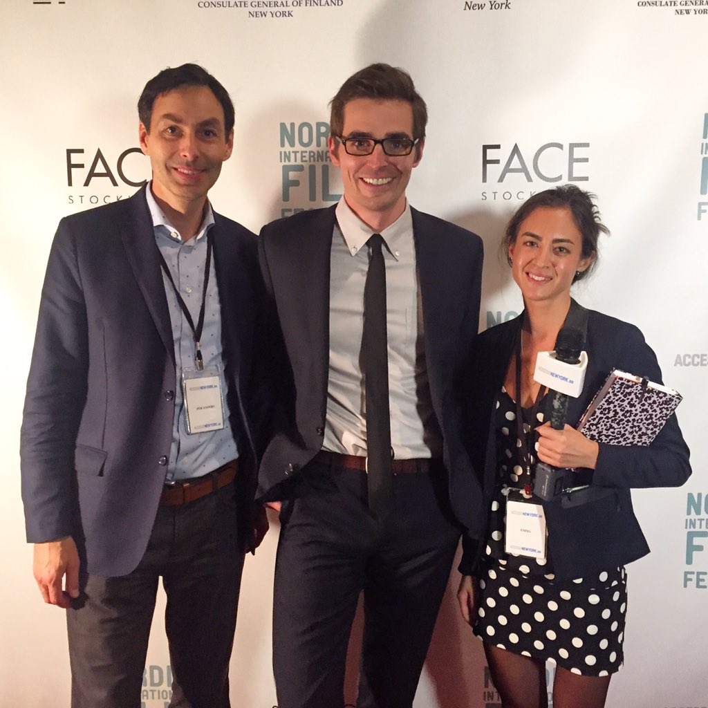 accessnewyork's tweet photo. Med värden för prisceremonin, Jacob A Ware från bl.a. Boardwalk Empire! #NIFF2015 #jacobaware #accessnewyork https://t.co/J6p9eUE1R8