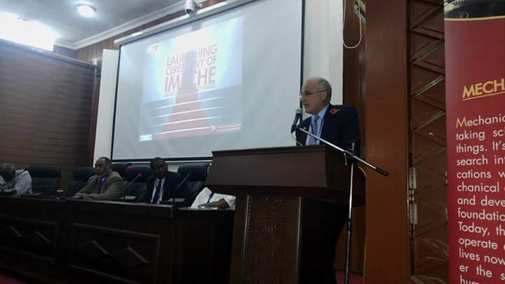 farisi_RL's tweet image. British ambassador giving a speech during the launching ceremony of #IMECH university of khartoum @IMechE