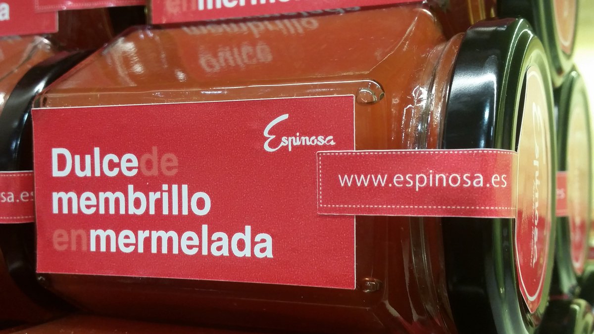 ConfiESPINOSA's tweet photo. #BuenosDias #Murcia, #hoy os traemos un nuevo producto, #mermelada de dulce de membrillo, #riquisima!!!! https://t.co/qYI8IgiWDZ