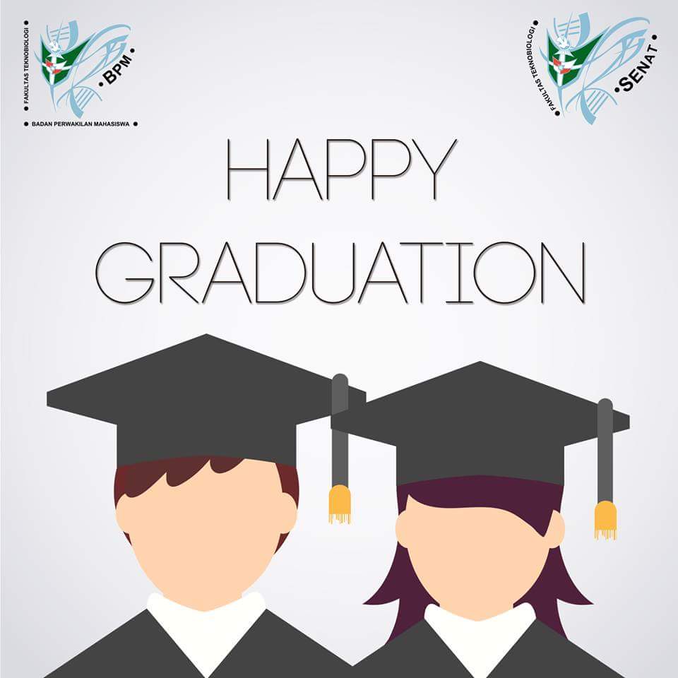 SMFTb's tweet photo. Happy Graduation FTb! Sukses selalu ya kakak-kakak :) https://t.co/Qwvd6GvH6N