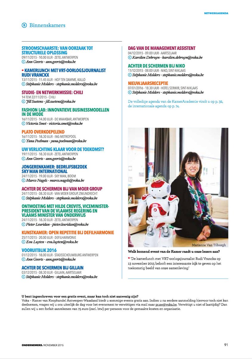 ESSENZIA2015's tweet image. &quot;Place préférée&quot; @MVTilborgh en #Zorgrobot #Zora op school in #maandblad #Ondernemers @kvkaw Fijn dit te kunnen doen